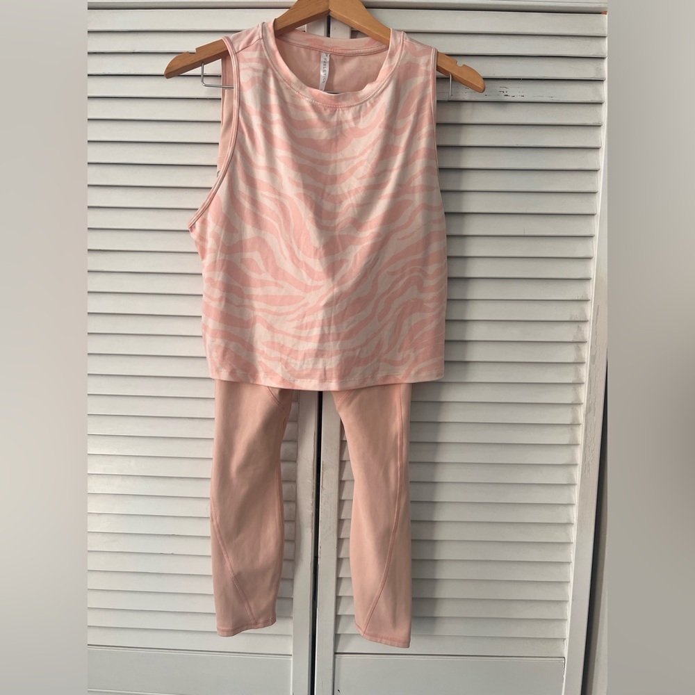 Fabletics leggings and crop top